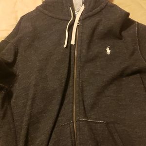 Xl grey/silver polo jacket